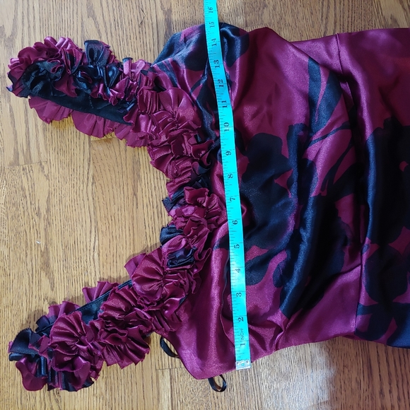 NWT Le Chateau Floral Print Cocktail Dress - Picture 4 of 9